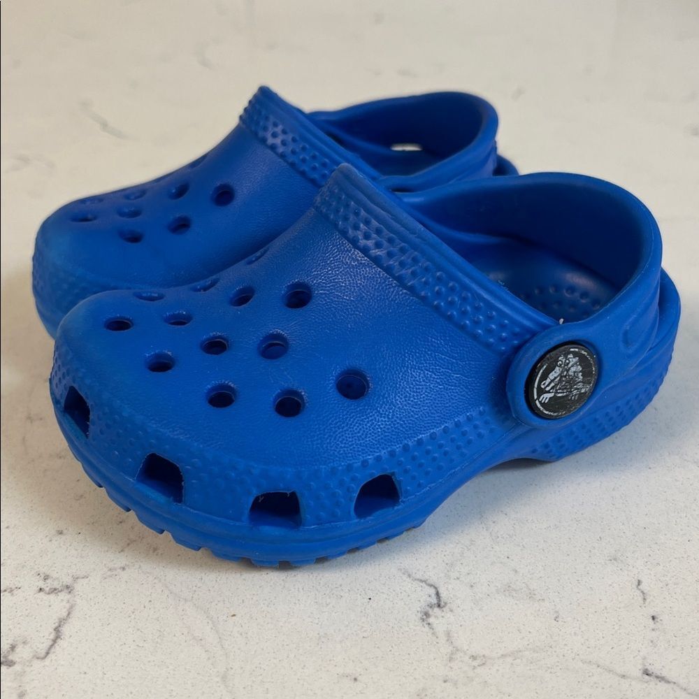 Toddler CROCS LITTLES™ CLOGS Size 4 Blue